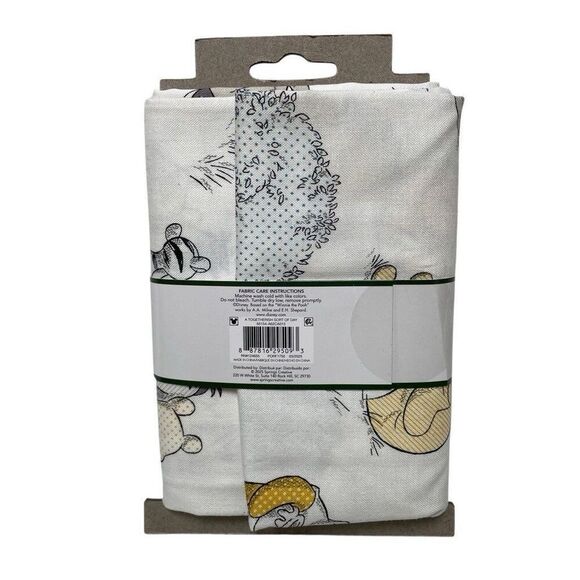 Disney Winnie The Pooh A Togetherish Sort Of Day Cotton 1 Yard X 43 Fabric NEW - Picture 2 of 3